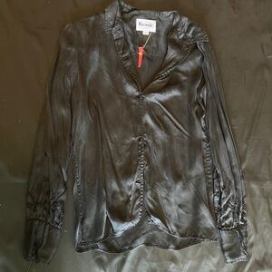 Rouje Paris Black Blouse